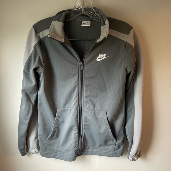 Nike Other - Nike Grey Youth Zip Up Jacket Large